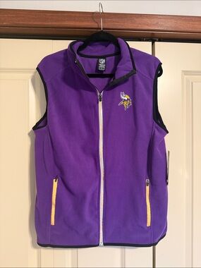 NEW NFL Team Apparel Vikings Vest